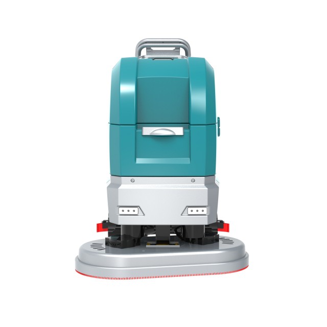 X850 handgeführter Bodenschrubber mit doppelten 17-Zoll-Bürsten