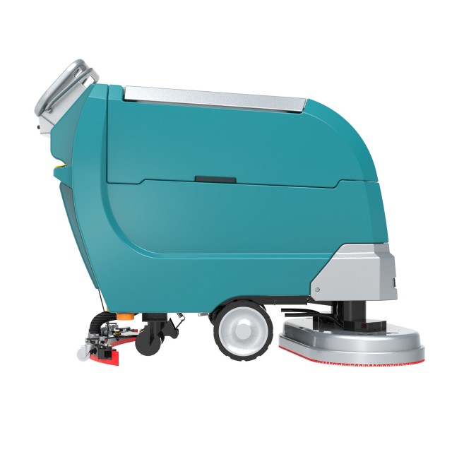 X850 handgeführter Bodenschrubber mit doppelten 17-Zoll-Bürsten