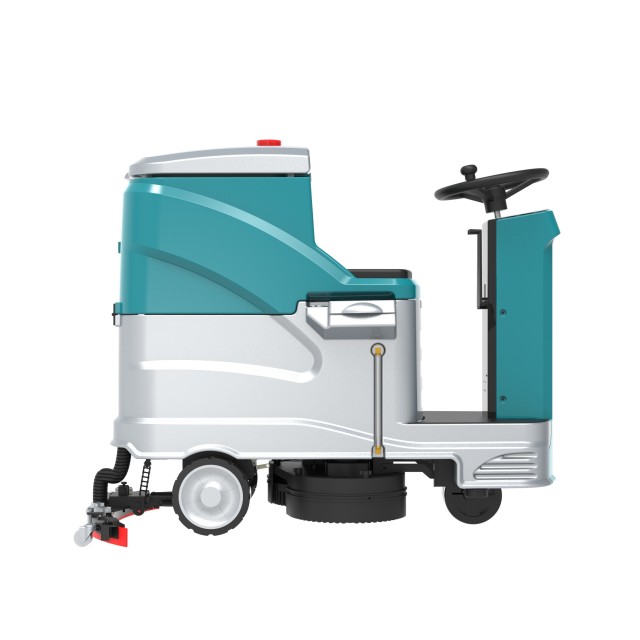 X8 21-Zoll-Einzelbürsten-Aufsitz-Bodenscheuersaugmaschine