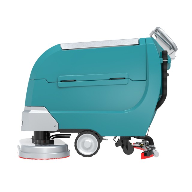 X850 handgeführter Bodenschrubber mit doppelten 17-Zoll-Bürsten