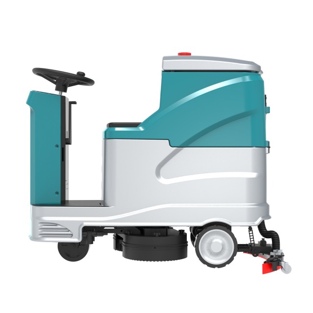 X8 21-Zoll-Einzelbürsten-Aufsitz-Bodenscheuersaugmaschine